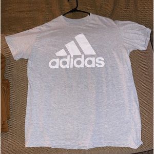 Gray XL Adidas T-shirt
